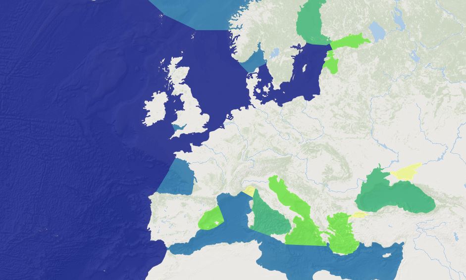 EMODnet Data Layers Catalogue Within The European Atlas Of The Seas ...